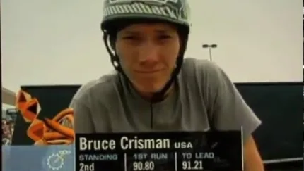 Bruce Crisman  Shola  Dvd Video Bmx Street